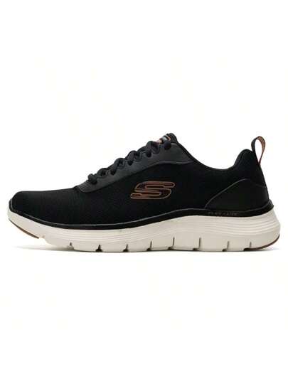 Skechers أحذية رياضية كاجوال مريحة ومتنفسة للرجال مع إربطة، 232822-BKOR