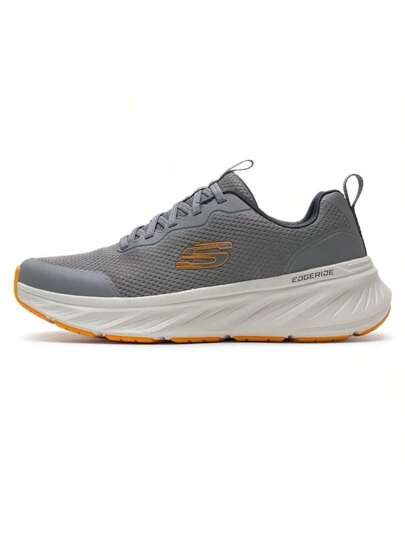 Skechers أحذية الجري للرجال، أحذية رياضية خفيفة الوزن للاستخدام اليومي مع نظام ربط بالأربطة، بنعل داخلي من رغوة الذاكرة المبردة بالهواء، أحذية رياضية تنفس وراحة للأنشطة الترفيهية، 232835-GYOR