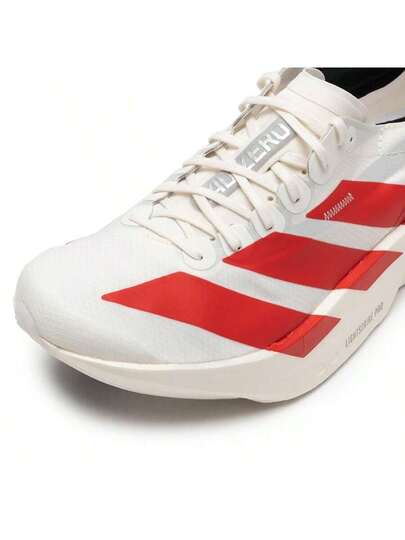 Adidas حذاء جري رجالي، ADIZERO ADIOS PRO 4 M حذاء رياضي كاجوال مريح وجيد التهوية، JR6363