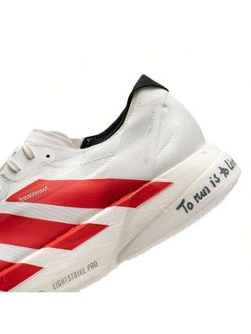 Adidas حذاء جري رجالي، ADIZERO ADIOS PRO 4 M حذاء رياضي كاجوال مريح وجيد التهوية، JR6363