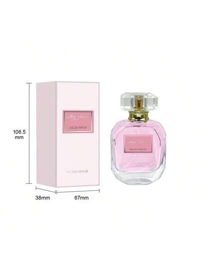 قطعة واحدة 50 مل/1.7 أونصة من عطر النساء بنكهة الزهور والفاكهة الدائم، هدية مثالية للصديقة/الزوجة/عيد الميلاد/الاعتراف/عيد الحب