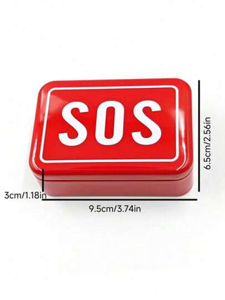 6/8/10 قطعة مجموعة أدوات البقاء في الطبيعة مجموعة كاملة من معدات البقاء في البرية، صندوق SOS طقم البقاء في الحالات الطارئة