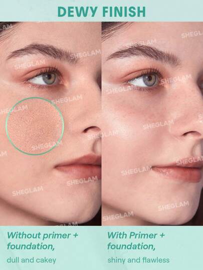 SHEGLAM Good Grip برايمر مرطب-حجم السفر علامة تجارية جمال مكياج ميكب مستحضرات تجميل للنساء الفتيات مثالي لفصل الشتاء الربيع مثالي ل- Y2K أزياء أنيقة رمضان هدية حفلة جاهز أفضل لون