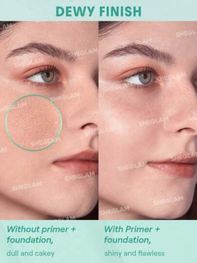 SHEGLAM Good Grip برايمر مرطب-حجم السفر علامة تجارية جمال مكياج ميكب مستحضرات تجميل للنساء الفتيات مثالي لفصل الشتاء الربيع مثالي ل- Y2K أزياء أنيقة رمضان هدية حفلة جاهز أفضل لون