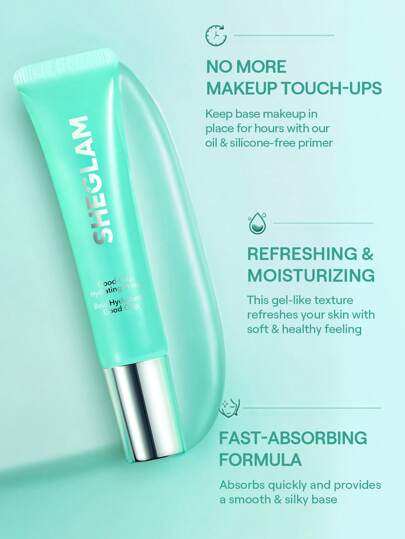 SHEGLAM Good Grip برايمر مرطب-حجم السفر علامة تجارية جمال مكياج ميكب مستحضرات تجميل للنساء الفتيات مثالي لفصل الشتاء الربيع مثالي ل- Y2K أزياء أنيقة رمضان هدية حفلة جاهز أفضل لون