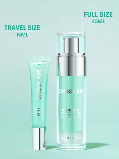 SHEGLAM Good Grip برايمر مرطب-حجم السفر علامة تجارية جمال مكياج ميكب مستحضرات تجميل للنساء الفتيات مثالي لفصل الشتاء الربيع مثالي ل- Y2K أزياء أنيقة رمضان هدية حفلة جاهز أفضل لون