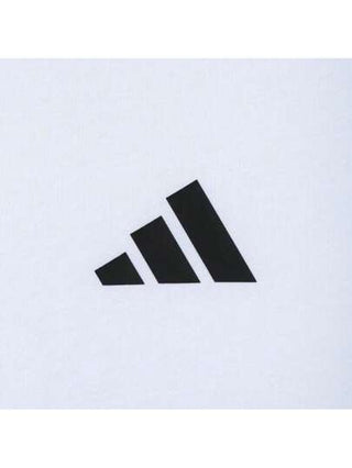 Adidas تي شيرت T ذو ياقة مدبب طويل للرجال المقاس M موديل FI 3S REG لعام 2025 ، TJD4880