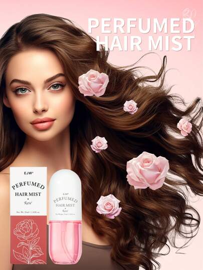 بخاخ عطر الشعر ذو رائحة الورد - طويل الأمد، غير دهني، مرطب، منعش، ورائحة زهرية دافئة مغرية للنساء - هدية مثالية للمواعدة والحفلات والحياة اليومية