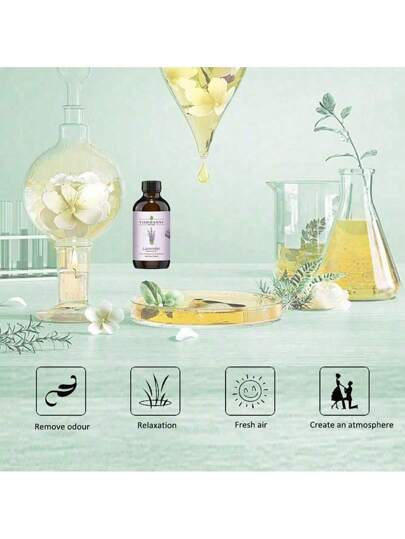 قطعة واحدة من زيوت عطرية 100% طبيعية نباتية ، مناسبة لتعطير الغرف و المرطبات في المنزل وغرف النوم و الحمام ، تحسين جودة الهواء ، إزالة الروائح الكريهة ، إنعاش الحيوية وتعزيز النوم و الهدوء والاسترخاء ، حجم 118 مل ، متعددة العطور و شدة رائحتها حسب...