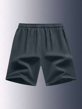 قطعة واحدة من شورتات الرياضة موحد اللون اللون الكاجوال للمراهقين/ الأولاد المراهقين ، مناسبة للاستخدام الخارجي الصيفي