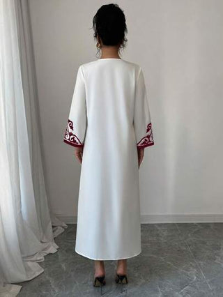 فساتين حريمي Elenzga فستان نساء جديد فضفاض من الطراز البوهيمي بطباعة نباتات