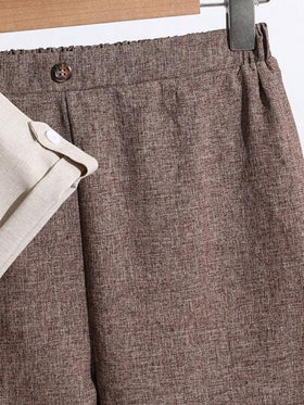 SHEIN طقم قميص أكمام قصيرة وبناطيل كاجوال للصبية المراهقين