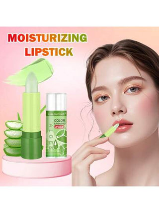 MISS FACTORX 8 قطع/صندوق طقم بلسم شفاه تغير اللون، 4 نكهات، معادل طويل الأمد مقاوم للماء لا ينتقل، لون شفاه لامع مرطب، هدية رائعة لعيد الأم وأعياد المرأة