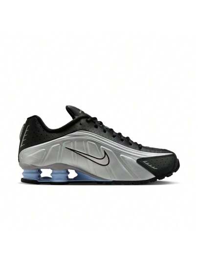Nike حذاء كرة السلة 2025 رجالي من ناك شوكس R4/ أحذية رياضية كلاسيكية ذات رقبة منخفضة HQ1988-004