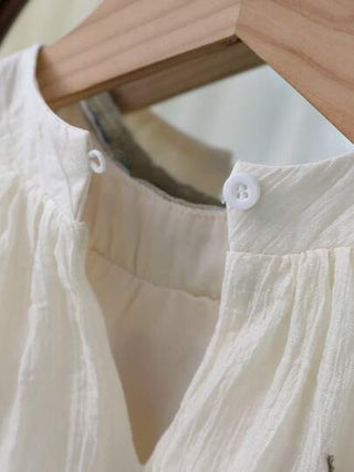 فساتين بيبي Vintaside Kids فستان بناتي بدون أكمام مطرز، بطراز حلو مع طبعة زهور رقيقة، مناسب للعطلات والاحتفالات والتجمعات العائلية، يضفي مظهر أميرة صغيرة أنيقة