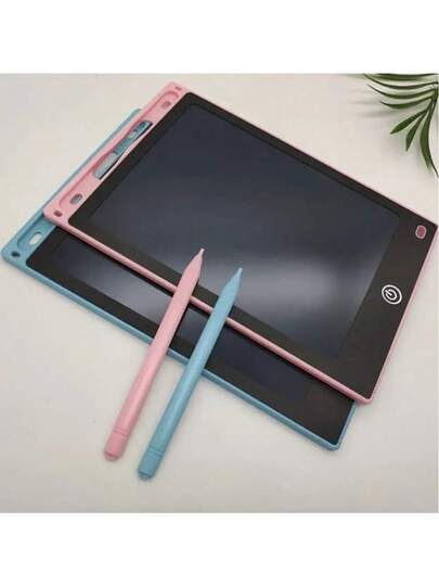 1 قطعة/2 قطعة/5 قطع لوحة رسم ألوان LCD، لوحة كتابة LCD، لوحة كتابة ورسم للعودة إلى المدرسة، مزودة بقلم حبر، لوحة كتابة إلكترونية متعددة الوظائف، أداة تعليمية، لوحة رسم فني سبورة سحرية، لوحة كتابة قابلة للمسح بالألوان، قفل أو مسح بلمسة واحدة، لوحة كتابة ذك