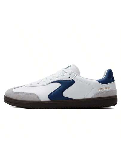 Skechers حذاء رجالي، حذاء رياضي كاجوال مريح وجيد التهوية 254150W-WBL