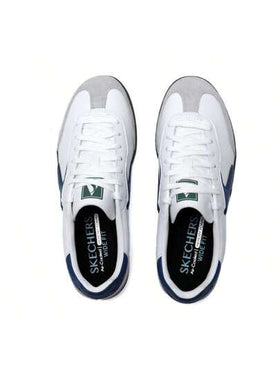 Skechers حذاء رجالي، حذاء رياضي كاجوال مريح وجيد التهوية 254150W-WBL