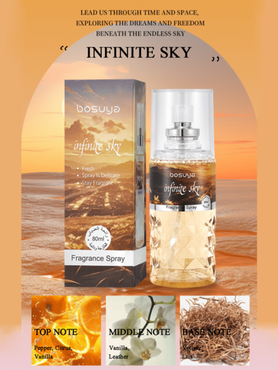 رذاذ معطر للأقمشة والغرف، برائحة الزهور والفواكه 80 مل، عطر طويل الأمد، معطر هواء، مناسب للاستخدام اليومي، تصميم محمول للغرفة المعيشة والنوم والمكتب والحمام والفندق وهدايا أعياد الميلاد
