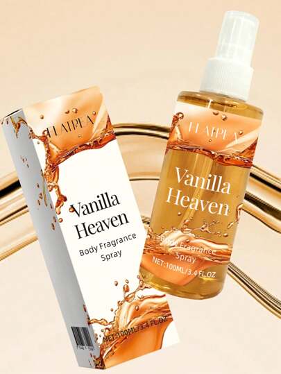 بخاخ العطر المعطر بالفانيليا للجسم والشعر، 100مل، عطر قبلة الفانيليا، عطر طويل الأمد، مناسب للعمل والمواعدة والجاذبية، جنسين، هدية رائعة للطلاب