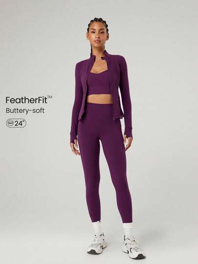 GLOWMODE طماق جيب الجانب ارتفاع عالي FeatherFit™ 24بوصة