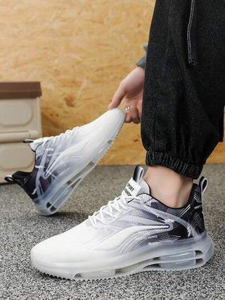 أحذية رياضية للرجال والنساء، أحذية رياضية كاجوال شائعة للرجال، مقاومة للانزلاق ، خفيفة الوزن، قابلة للتنفس، مناسبة للتمارين،السفر، الموضة ،ذات كعب سميك ماص للصدمات