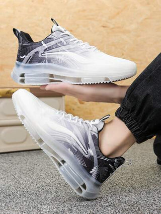 أحذية رياضية للرجال والنساء، أحذية رياضية كاجوال شائعة للرجال، مقاومة للانزلاق ، خفيفة الوزن، قابلة للتنفس، مناسبة للتمارين،السفر، الموضة ،ذات كعب سميك ماص للصدمات