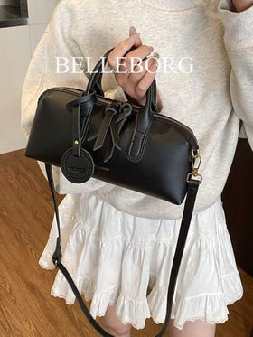 BELLEBORG حقيبة يد نسائية بطراز رجعي والسترة الزيتية جميلة ومتعددة الاستخدامات