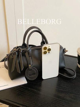 BELLEBORG حقيبة يد نسائية بطراز رجعي والسترة الزيتية جميلة ومتعددة الاستخدامات