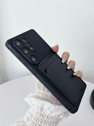 حافظة جوال من السيليكون الناعم متوافقة مع هواتف Galaxy S25 ، S24 ، S24 Plus/S24+ ، S24 Ultra ، S24 FE ، S20 ، S21 ، S22 ، S23 ، و Apple 11/11 Pro/11 Pro Max