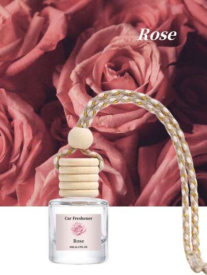 مكيف هواء عطري للسيارة 8 مل، إزالة الروائح، الحفاظ على عطر طويل الأمد، باقات من الزهور: الخزامى والورد والياسمين وملح البحر والليمون. مناسب لجميع أنواع الملابس والحمامات وغرف النوم والخزانات وغرف المعيشة ومعطرات الهواء للسيارة