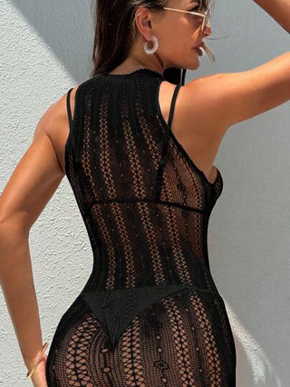 لانجيري حريمي قطعة واحدة نسائية ملابس داخلية جذابة بدون بيكيني فستان ضيق شبكي حرشفي مفتوح الهيكل الجسدي تظهر من خلالها ملابس السباحة الصيفية
