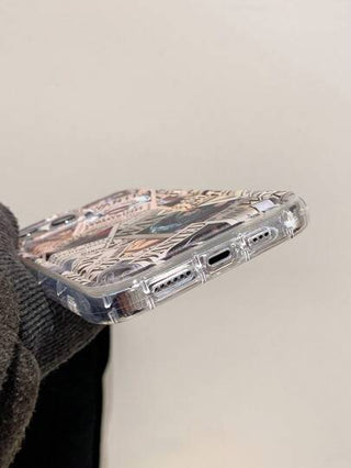 bandai 1 غطاء واقي بتصميم كرتوني متوافق مع هاتف آيفون 16 برو ماكس، غطاء كاسحة للصدمات شفاف لهواتف آيفون 11/12/13/14 بلس، مناسب للرجال والنساء، هدية عيد