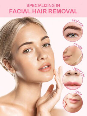 شرائط شمع الوجه SlowSunday Rose، إزالة الشعر بالشمع، مصممة للشفاه والحواجب، لنهاية ناعمة ومغذية، مع كيس زيتي لإزالة البقايا، ليوم الحب، هدية عيد الحب، هدية عيد الحب، لرمضان تجمعات مهرجان رمضان والهدايا