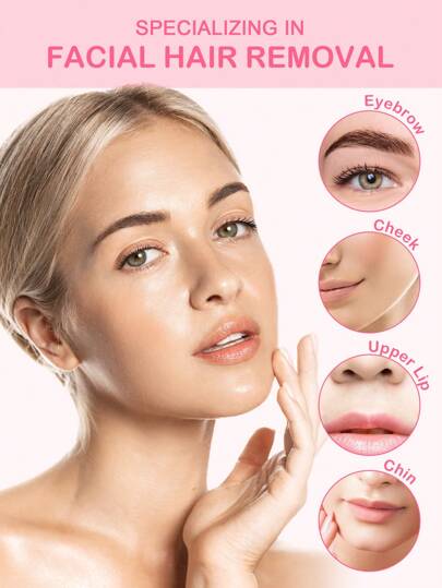 شرائط شمع الوجه SlowSunday Rose، إزالة الشعر بالشمع، مصممة للشفاه والحواجب، لنهاية ناعمة ومغذية، مع كيس زيتي لإزالة البقايا، ليوم الحب، هدية عيد الحب، هدية عيد الحب، لرمضان تجمعات مهرجان رمضان والهدايا