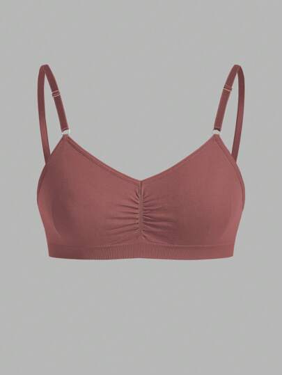 Shein Underwear&Sleepwear Basics مجموعة 7 قطع ملابس داخلية لا تترك خطوط، صدرية مريحة وكاجوال مع أشرطة قابلة للضبط