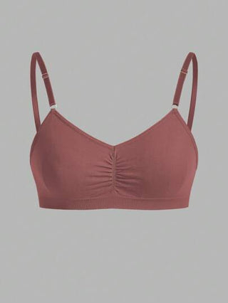 Shein Underwear&Sleepwear Basics مجموعة 7 قطع ملابس داخلية لا تترك خطوط، صدرية مريحة وكاجوال مع أشرطة قابلة للضبط