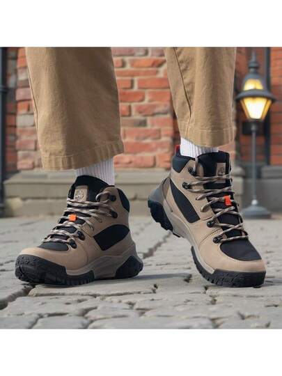 Timberland أحذية تنزه للرجال، أحذية رياضية عصرية للخارج، أحذية رياضية مريحة عالية الكاحل A6DD1EN5