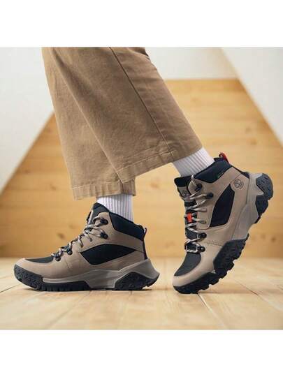 Timberland أحذية تنزه للرجال، أحذية رياضية عصرية للخارج، أحذية رياضية مريحة عالية الكاحل A6DD1EN5