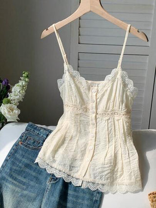 Comfortcana توب نسائي عصري أحادي اللون مناسب للصيف