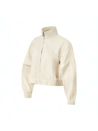 Adidas Originals جاكيت جينز تي الأنثوية، جاكيت جينز IW5748