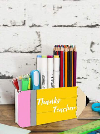 ١ قطعة حامل أقلام أكريليك لموسم العودة إلى المدرسة، ٣ تجاويف سعة كبيرة لتنظيم الأقلام والقلم الرصاص، تصميم إبداعي على شكل قلم لمكتب المدرسة والمكتب، لتنظيم أقلام، أقلام تحديد، قلم رصاص، ورق ملاحظات، هدية اليوم الأول من المدرسة.