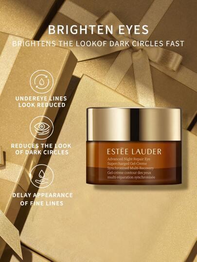 Estée Lauder ترميم العين المتطور ليلًا كريم جل مضاعف الطاقة - 0.17 أونصة/5 مل الحجم الصغير
