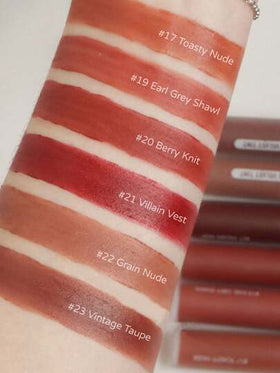 Rom&nd رومند ZERO VELVET TINT 19 EARL GREY SHAWL | أحمر شفاه مطفي | لون دائم | ملمس خفيف | تغطية لونية عالية | أحمر شفاه غير مجفف | مكياج كوري | 5.5 جرام/0.194 أونصة