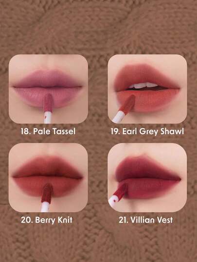 Rom&nd رومند ZERO VELVET TINT 19 EARL GREY SHAWL | أحمر شفاه مطفي | لون دائم | ملمس خفيف | تغطية لونية عالية | أحمر شفاه غير مجفف | مكياج كوري | 5.5 جرام/0.194 أونصة