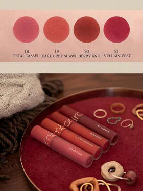 Rom&nd رومند ZERO VELVET TINT 19 EARL GREY SHAWL | أحمر شفاه مطفي | لون دائم | ملمس خفيف | تغطية لونية عالية | أحمر شفاه غير مجفف | مكياج كوري | 5.5 جرام/0.194 أونصة