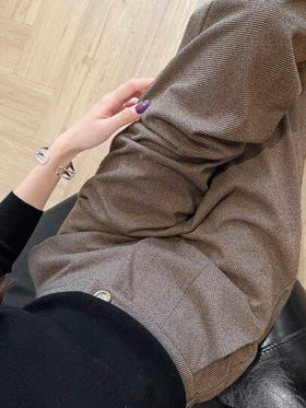 EMERY ROSE بناطيل طويلة نسائية ذات قصة رفيعة، مناسبة للشتاء