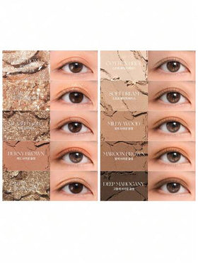 Rom&nd باليت ظلال العيون رومند بيتر ذان 02 MAHOGANY GARDEN، ظلال طبيعية للمكياج اليومي، سهلة الامتزاج، ألوان حيوية، ملمس مخمل بإنهاء مطفي ولامع، صبغة عالية، ثابتة لفترة طويلة، مستحضرات تجميل كورية، جمال كوري، 7.5 جرام/0.26 أونصة