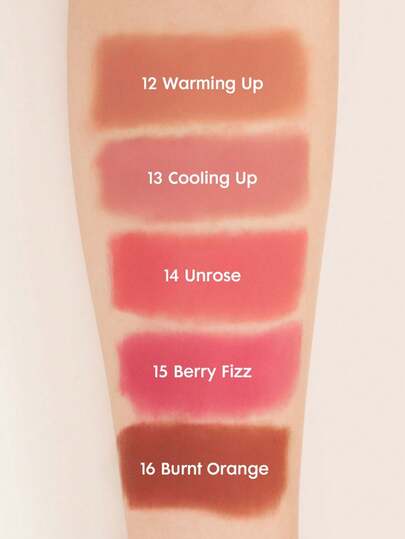 Rom&nd رومند BLUR FUDGE TINT 16 برتقالي محترق، أحمر شفاه رومند، لمعة الشفاه، لمعة الشفاه المطفأة، ملمس كريمي خفيف، سهل الاستخدام، لون طويل الأمد، صبغة عالية، غير مجفف، ناعم كالحرير، نهاية مطفأة، قابل للمزج، مكياج كوري، مستحضرات تجميل كورية، طقم هدايا، 5.0