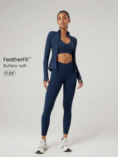 GLOWMODE طماق متقاطع FeatherFit™ 24بوصة